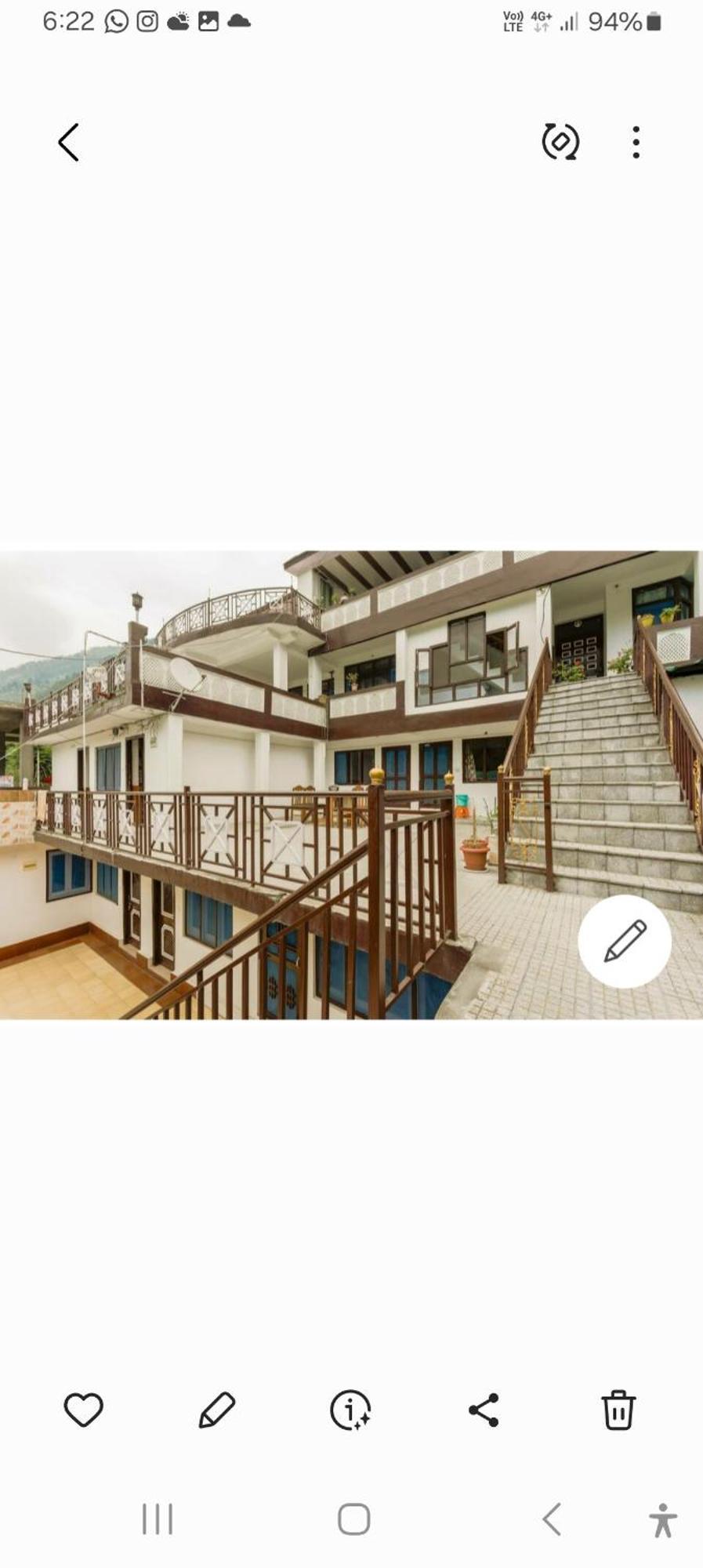 Banjār Tirthan Crest Homestay المظهر الخارجي الصورة